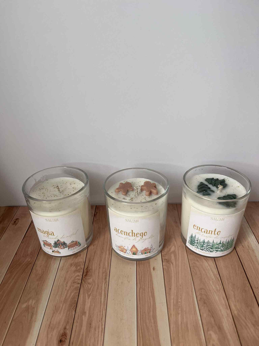 Conjunto velas Brilho