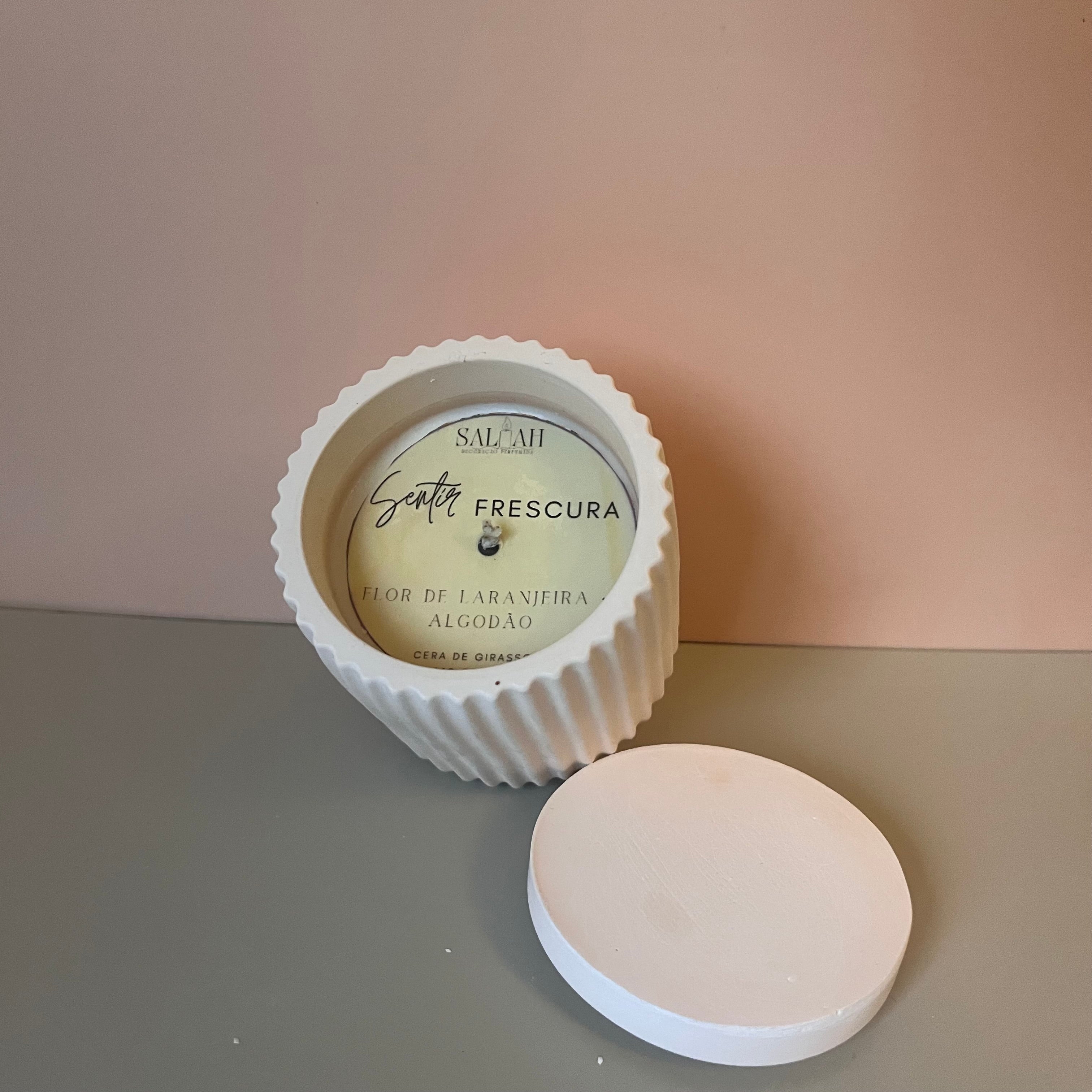 Vela Frescura (Flor de Laranjeira + Algodão)
