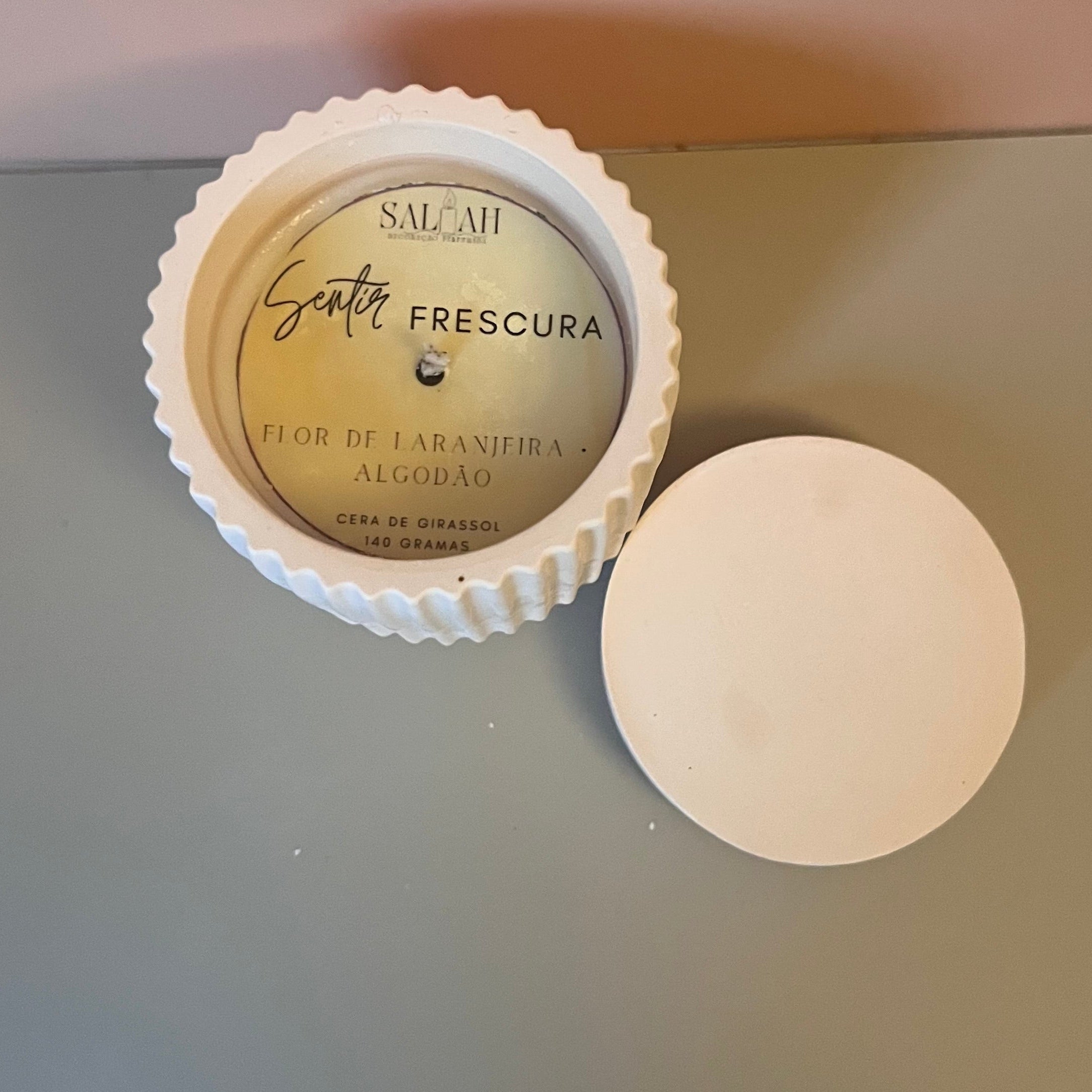 Vela Frescura (Flor de Laranjeira + Algodão)