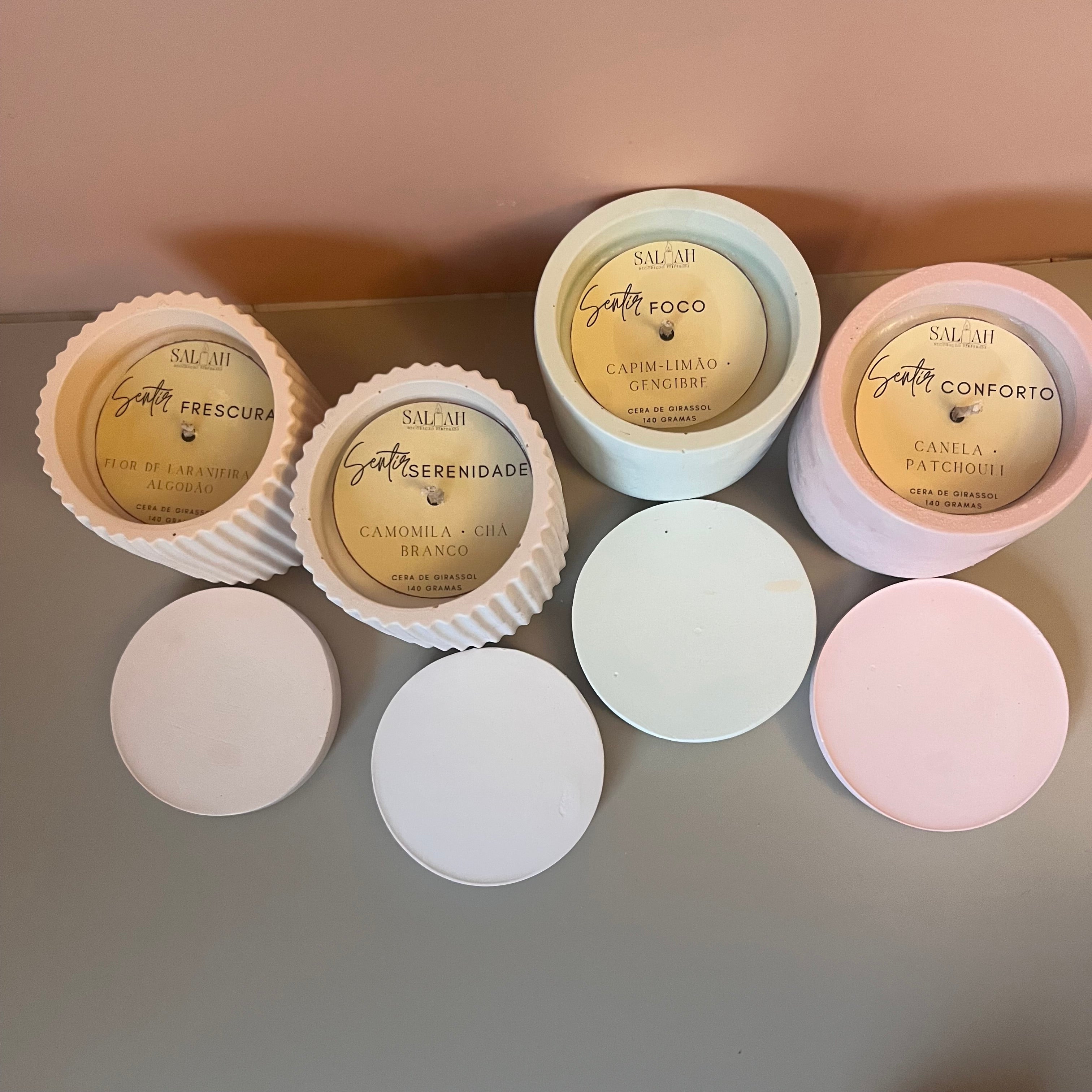 Vela Conforto (Canela + Patchouli)